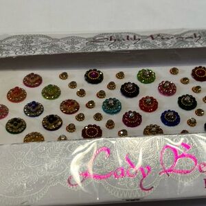 Jumbo Pack Multicolored Bindis, Forehead Gems, Body Jewels
